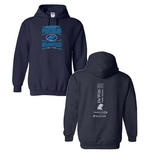 Gildan Heavy Blend Hooded Sweatshirt -- Navy