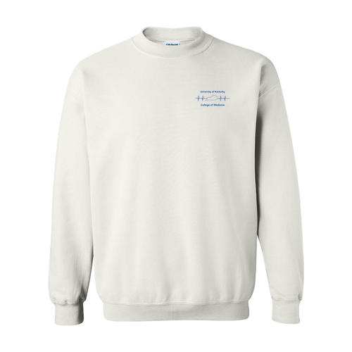 Gildan Heavy Blend Crew Neck Sweatshirt -- White