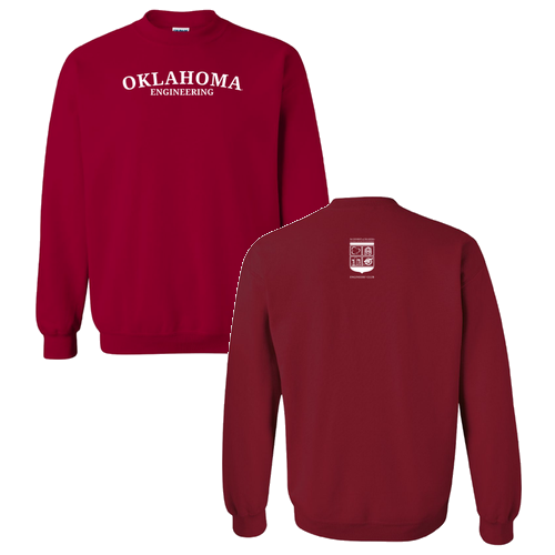 Gildan Heavy Blend Crew Neck Sweatshirt -- Cardinal Red
