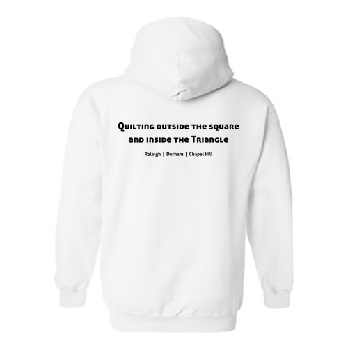 Gildan Heavy Blend Hooded Sweatshirt -- White