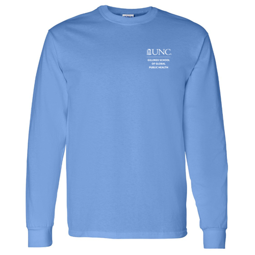 Gildan Heavy Cotton Longsleeve Basic T-Shirt -- Carolina Blue