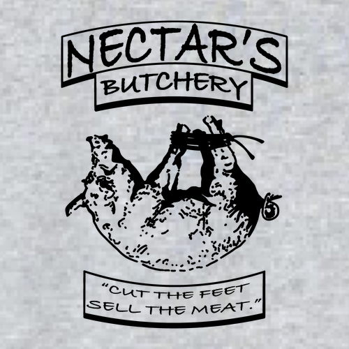 Nectar's Butchery- Gildan DryBlend 50/50 T-Shirt -- Sport Grey