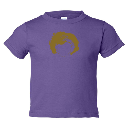 Toddler Rabbit Skins Short Sleeve Tee -- Purple