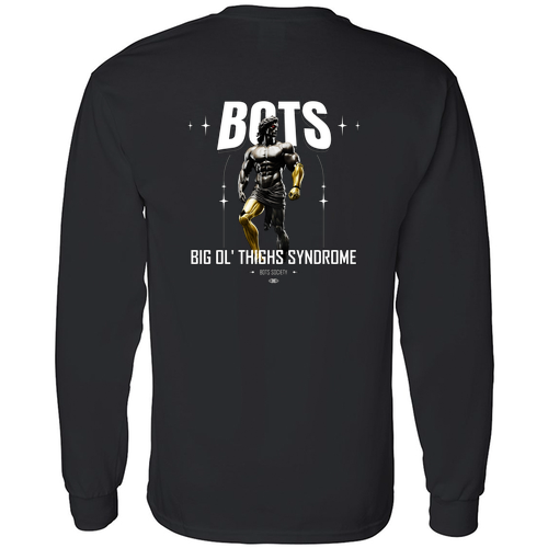 Gildan Heavy Cotton Longsleeve Basic T-Shirt -- Black