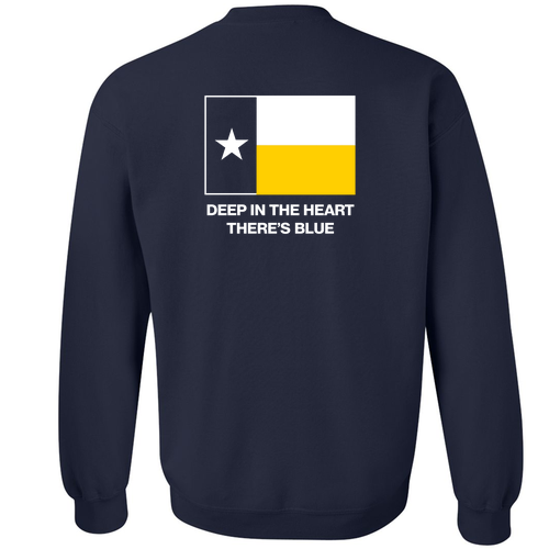 Men/Unisex Gildan Heavy Blend Crewneck Sweatshirt -- Navy