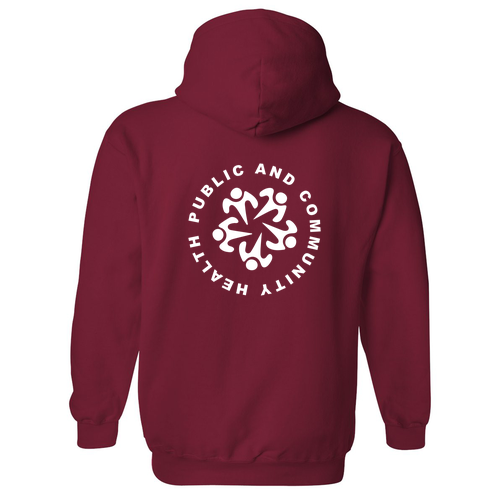 Gildan Heavy Blend Hooded Sweatshirt -- Cardinal Red