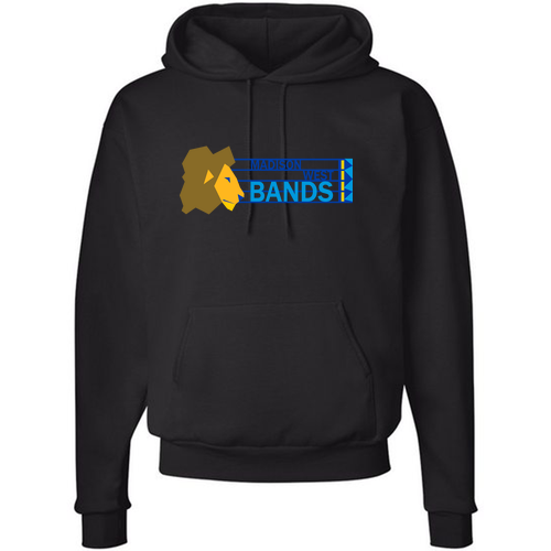 Gildan Heavy Blend Hooded Sweatshirt -- Black