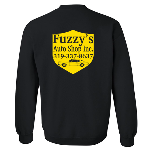 Gildan Heavy Blend Crew Neck Sweatshirt -- Black