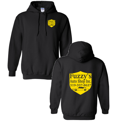 Gildan Heavy Blend Hooded Sweatshirt -- Black