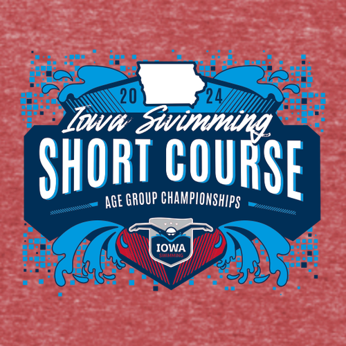 District Made Mens Perfect Tri Long Sleeve Crew Tee -- Red Frost