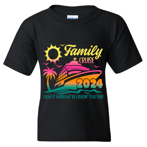 Youth -- Heavy Cotton T-Shirt -- Black