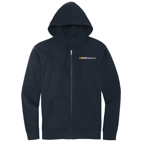 District V.I.T. Fleece Full-Zip Hoodie -- New Navy