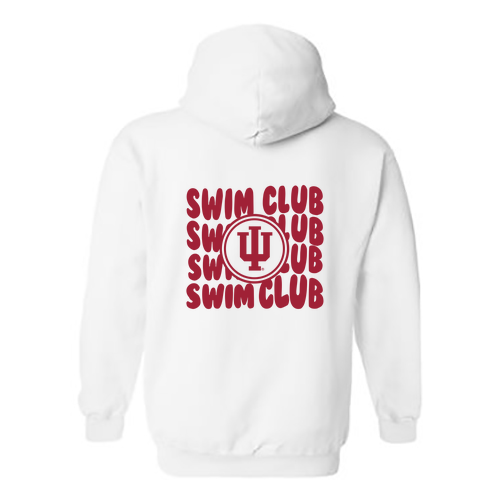 Gildan Heavy Blend Hooded Sweatshirt -- White