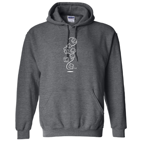 Gildan Heavy Blend Hooded Sweatshirt -- Dark Heather