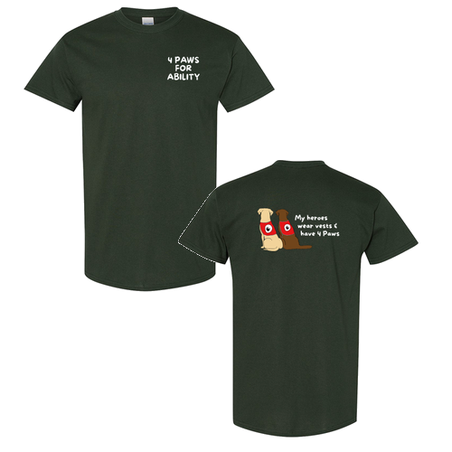 Gildan Heavy Cotton Basic T-Shirt -- Forest Green