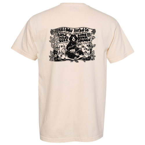 Comfort Colors Ringspun Garment Dyed T Shirt -- Ivory