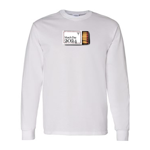Gildan Heavy Cotton Longsleeve Basic T-Shirt -- White