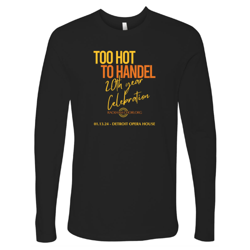 Next Level Apparel Premium Fitted Long Sleeve Crew -- Black