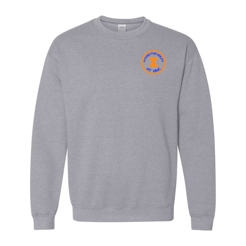 Gildan Heavy Blend Crew Neck Sweatshirt -- Sport Grey