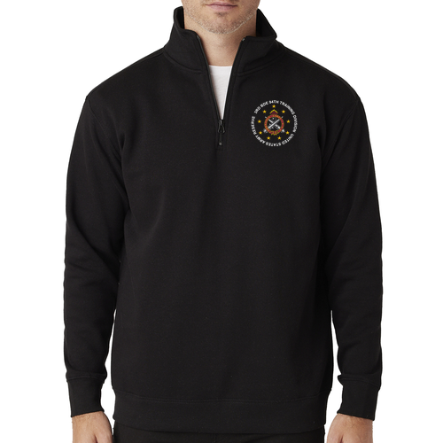 Cotton Heritage Quarter-Zip Fleece -- Black