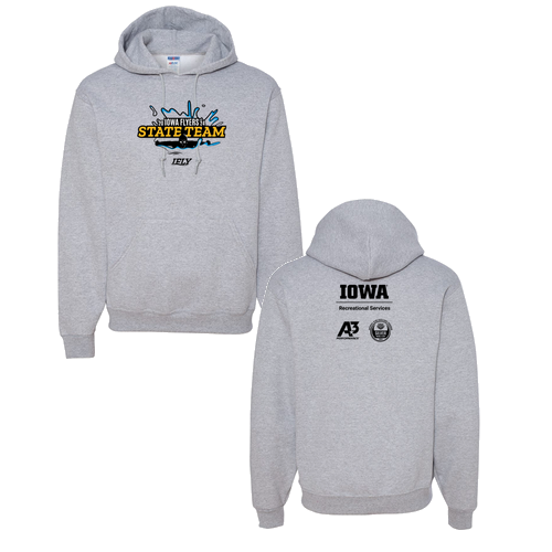 Jerzees 8 oz 50/50 Nublend Adult Hooded Sweatshirt -- Athletic Heather