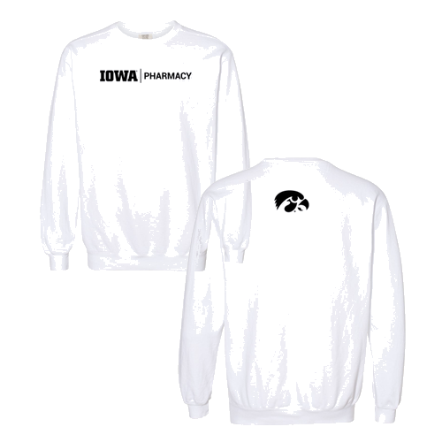 Comfort Colors Crewneck Sweatshirt -- White