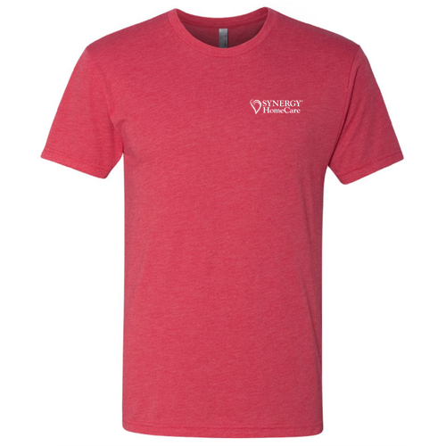Next Level Mens TriBlend Tee -- Vintage Red