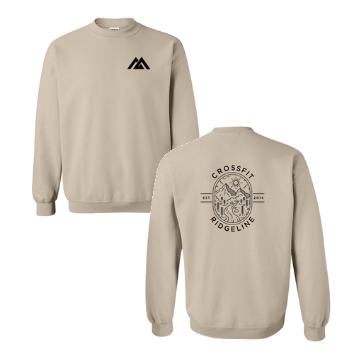 Gildan Heavy Blend Crew Neck Sweatshirt -- Sand