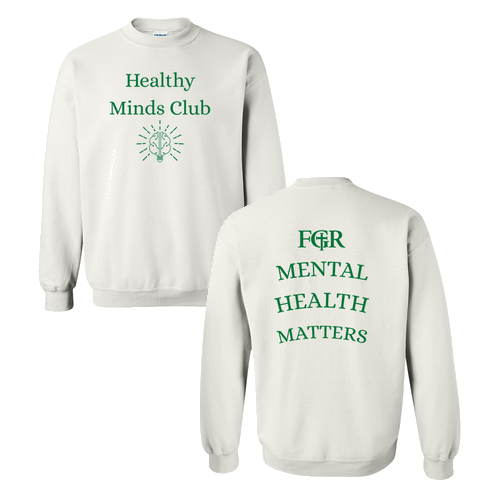 Gildan Heavy Blend Crewneck Sweatshirt -- White