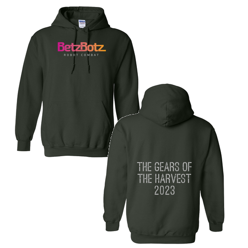 Gildan Heavy Blend Hooded Sweatshirt -- Forest Green