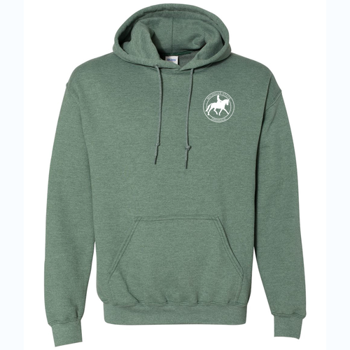 Gildan Heavy Blend Hooded Sweatshirt -- Heather Sport Dark Green