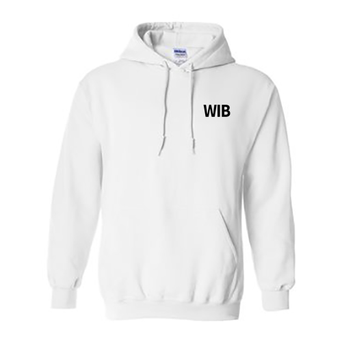 Gildan Heavy Blend Hooded Sweatshirt -- White