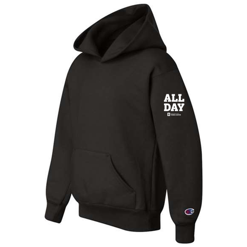 Champion Youth Hoodie -- Black