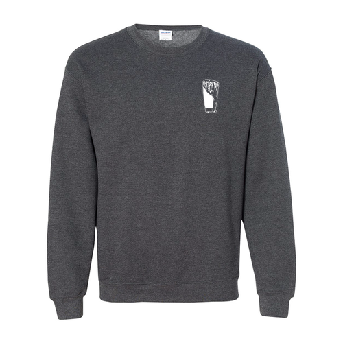 Gildan Heavy Blend Crew Neck Sweatshirt -- Dark Heather