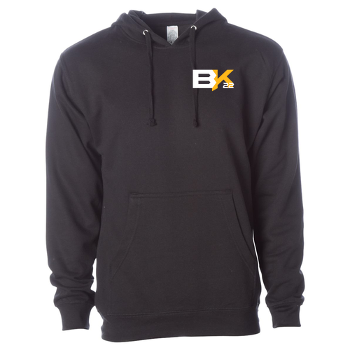 Independent Trading Midweight Hooded Sweatshirt -- Black