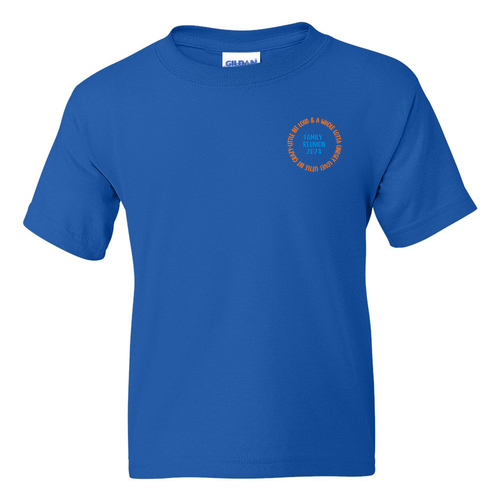Gildan DryBlend 50/50 Youth T-Shirt -- Royal