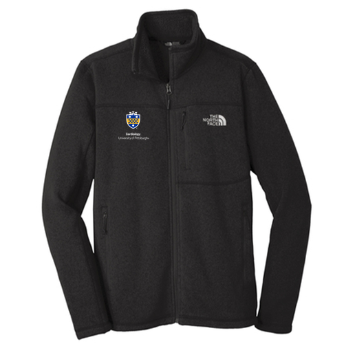 The North Face Sweater Fleece Jacket -- Black Heather