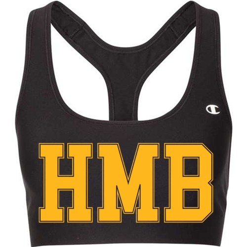 Champion Ladies Sports Bra -- Black