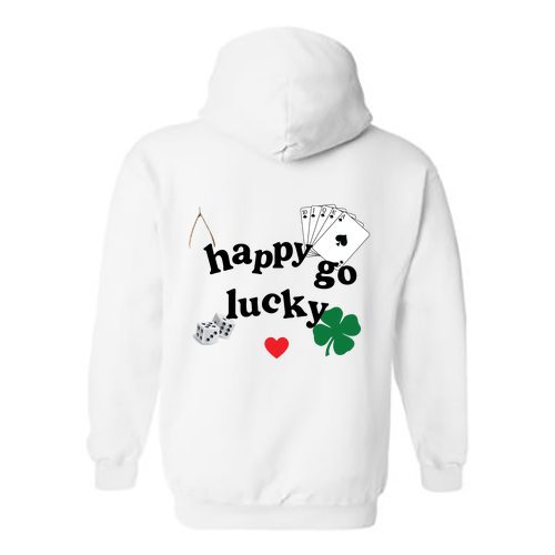 Gildan Heavy Blend Hooded Sweatshirt -- White