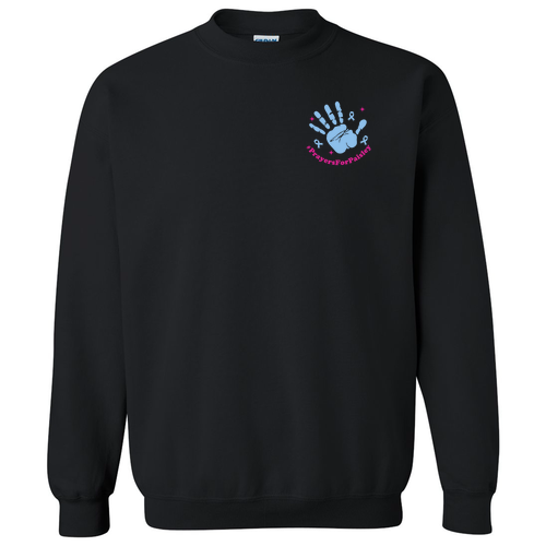 Gildan Heavy Blend Crew Neck Sweatshirt -- Black