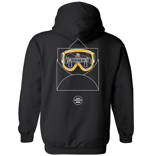 Gildan Heavy Blend Hooded Sweatshirt -- Black