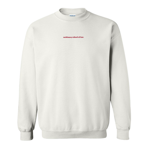Gildan Heavy Blend Crew Neck Sweatshirt -- White