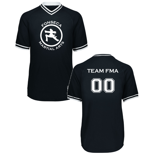 Team FMA Jersey • Youth • Black / White