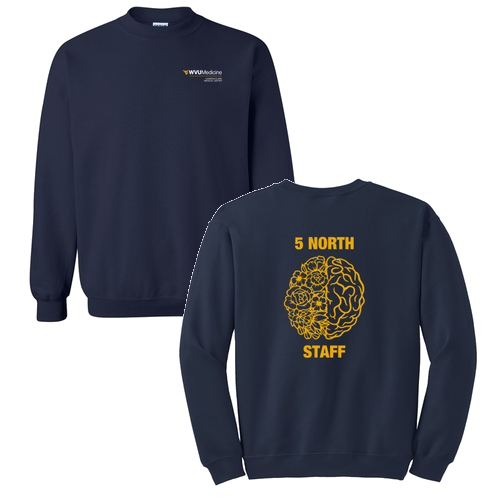 Gildan Heavy Blend Crew Neck Sweatshirt -- Navy