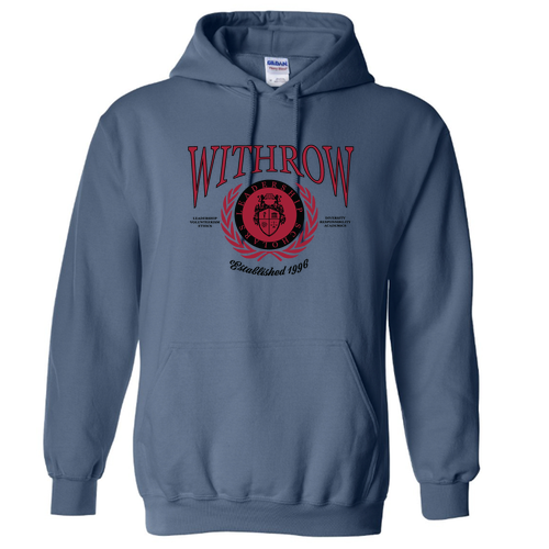 Gildan Heavy Blend Hooded Sweatshirt -- Indigo Blue