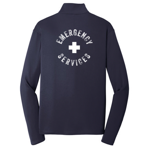 Sport-Tek PosiCharge Competitor Quarter Zip Pullover -- True Navy