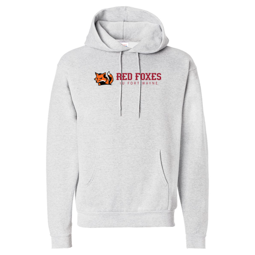 Hanes 50/50 Comfort Blend Fleece Pullover Hoodie -- Ash