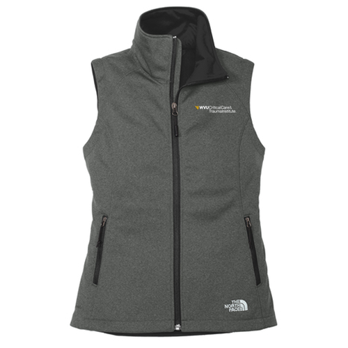 The North Face Ladies Ridgeline Soft Shell Vest -- Dark Grey Heather