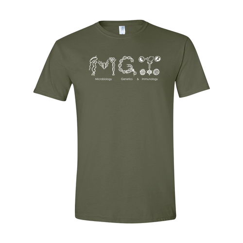 Gildan SoftStyle Fitted T-Shirt -- Military Green