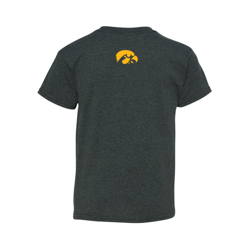 YOUTH Gildan Heavy Cotton Basic T-Shirt -- Dark Heather